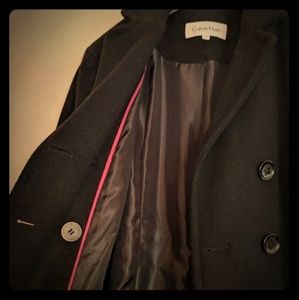 Calvin Klein Black Coat